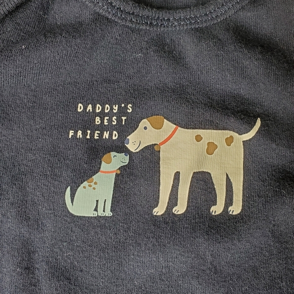 Carter's Baby Boy Size 12m Blue Onesie Bodysuit Bundle NWOT 2 Piece - Picture 7 of 7